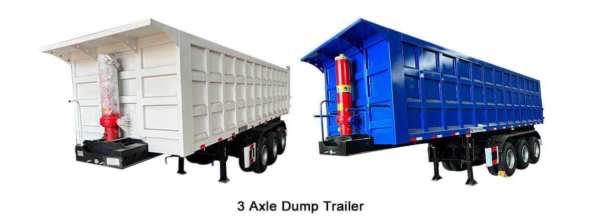 End Dump Trailer | Semi Tipper Trailer | Rear Tipper Trailer for Sale in Congo