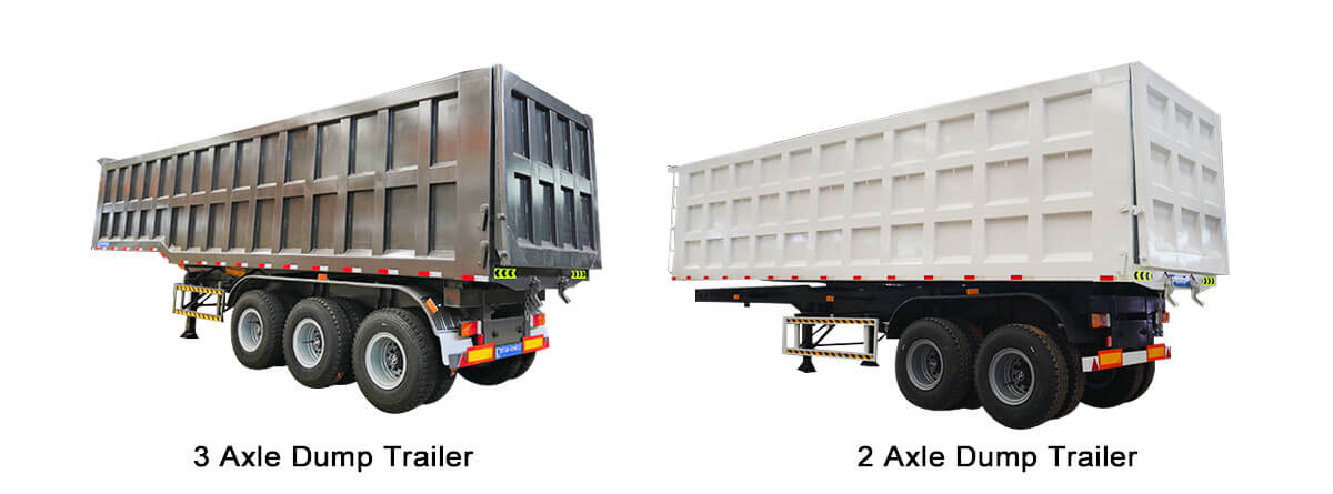 End Dump Trailer | Semi Tipper Trailer | Rear Tipper Trailer for Sale in Congo