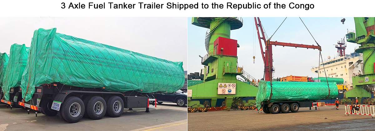 Fuel Tanker Trailer for Sale in Congo | Fuel Tank Semi Trailer for Sale in Congo