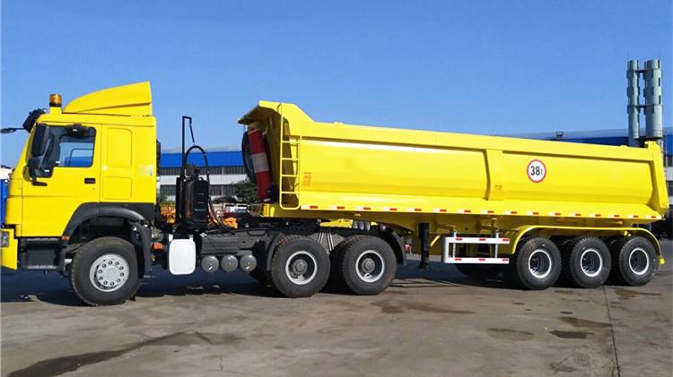 Hydraulic China Truck Tipper Trailer for Sale Price in Zimbabwe Harare