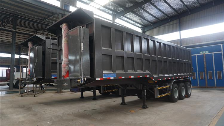 Heavy Duty 80 Ton Tri Axle Dump Truck Trailer for Sale in Zimbabwe Mutare