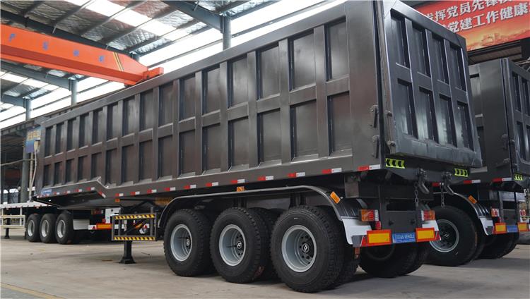 Heavy Duty 80 Ton Tri Axle Dump Truck Trailer for Sale in Zimbabwe Mutare