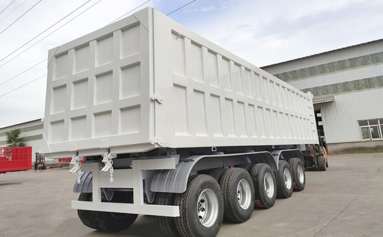 Low Prices 5 Axle End Dump Trailer for Sale in Zimbabwe Gweru
