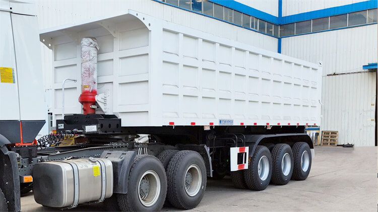 Tri Axle Tipper Trailer for Sale in Congo