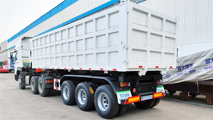 Tri Axle Tipper Trailer for Sale in Congo
