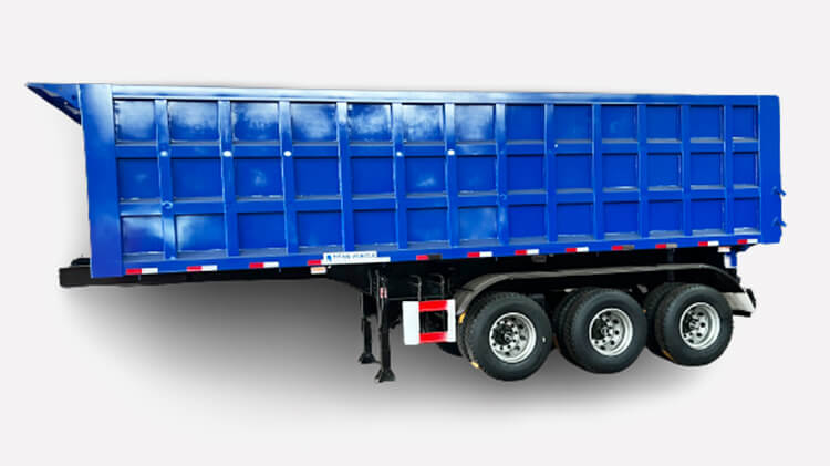 3 Axle Tipper Semi Trailer | Tipper Trailer for Sale in Congo