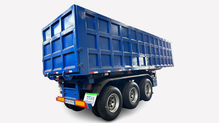 3 Axle Tipper Semi Trailer | Tipper Trailer for Sale in Congo