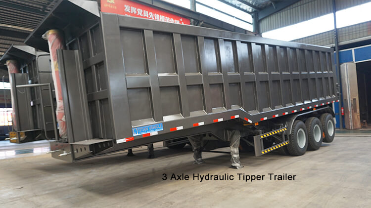 3 Axle Rear Tipper Trailer for Sale in Congo