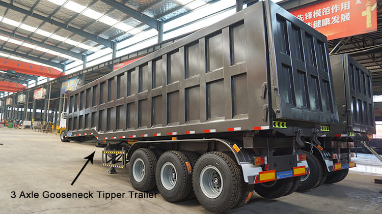 3 Axle Rear Tipper Trailer for Sale in Congo