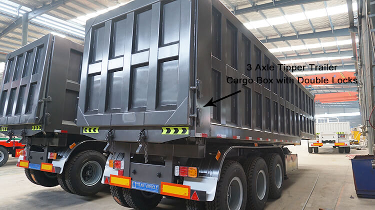 3 Axle Rear Tipper Trailer for Sale in Congo