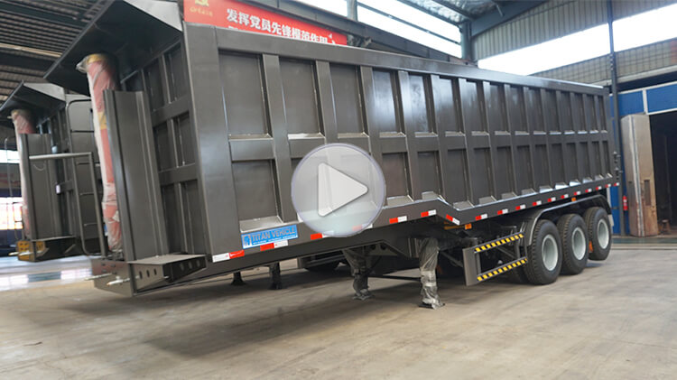 3 Axle Rear Tipper Trailer for Sale in Congo