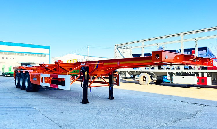 Container Semi Trailer | 40 Ft Container Trailer for Sale in Matadi Congo