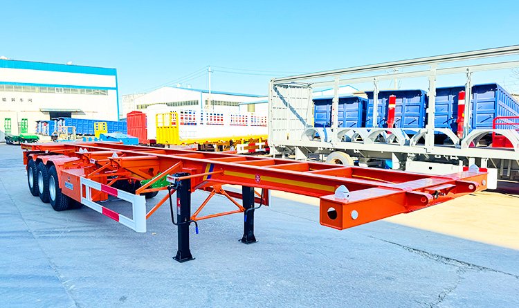 Container Semi Trailer | 40 Ft Container Trailer for Sale in Matadi Congo