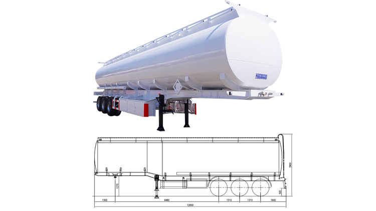 Semi Tanker Trailer for Sale | Diesel Fuel Trailer for Sale in Dr Congo