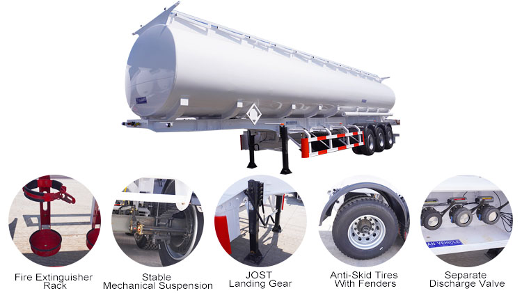 3 Axle Gasoline Tanker Trailer | Gasoline Tanker for Sale in Boma Congo