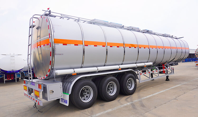 Oil Tanker Trailer for Sale | Stainless Steel Tanker for Sale in Congo
