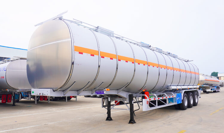 Oil Tanker Trailer for Sale | Stainless Steel Tanker for Sale in Congo