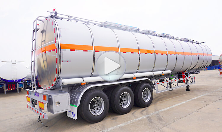 Oil Tanker Trailer for Sale | Stainless Steel Tanker for Sale in Congo