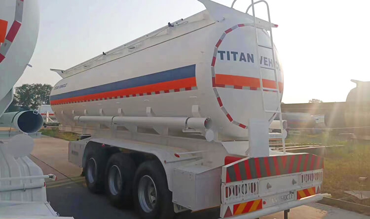 Sulphuric Acid Tanker Trailer for Sale in DR Congo