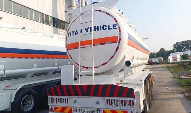 Sulphuric Acid Tanker Trailer for Sale in DR Congo