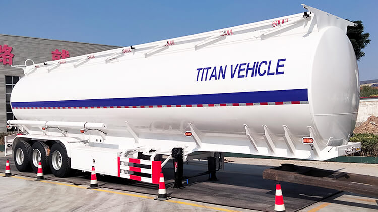 42000 Liters Diesel Fuel Tank Trailer for Sale in Congo