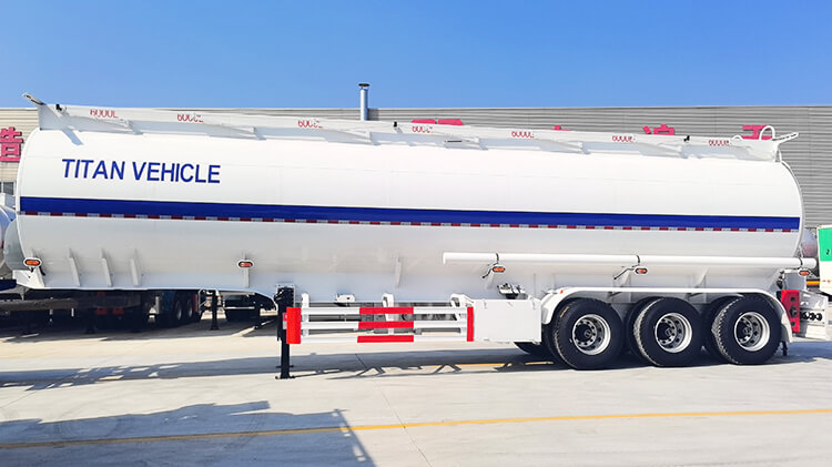 42000 Liters Diesel Fuel Tank Trailer for Sale in Congo