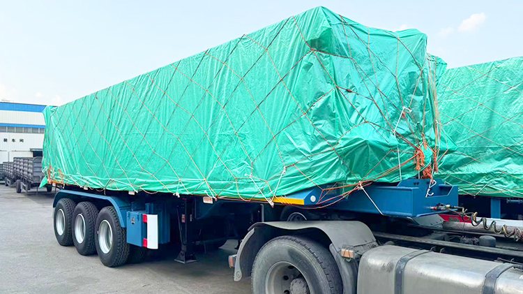 3 Axle Dump Semi Trailer for Sale in Congo