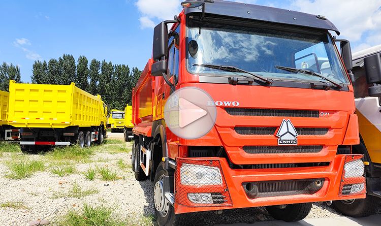 Used Sinotruk Howo 6x4 Dump Truck for Sale in Congo