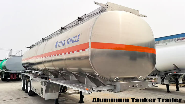 Aluminum Petrol Tanker Trailer for Sale Price in Congo