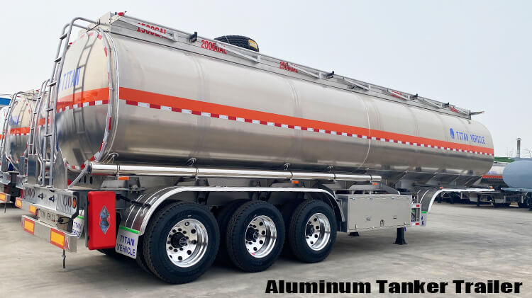 Aluminum Petrol Tanker Trailer for Sale Price in Congo