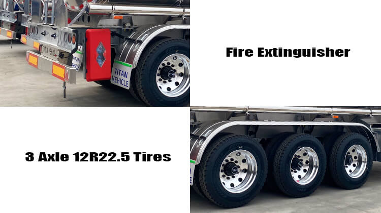 Aluminum Petrol Tanker Trailer for Sale Price in Congo