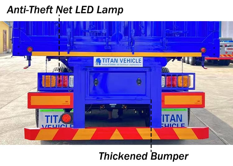 Tri Axle Side Tippers Semi Trailer Price for Sale in Congo Matadi