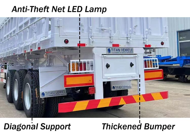 New 34 Ton/Tonne Dropside Side Tippers Trailers for Sale in Congo