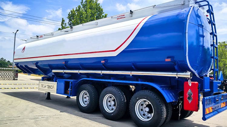 45000 Liter Oil Tanker Trailer Price for Sale in Congo