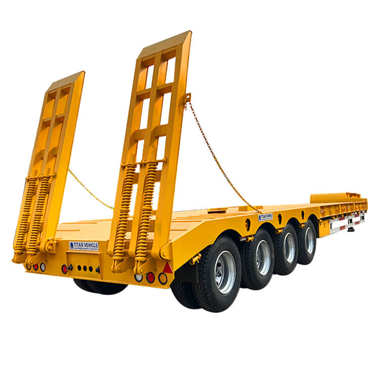 100 Ton Low Bed Semi Trailer