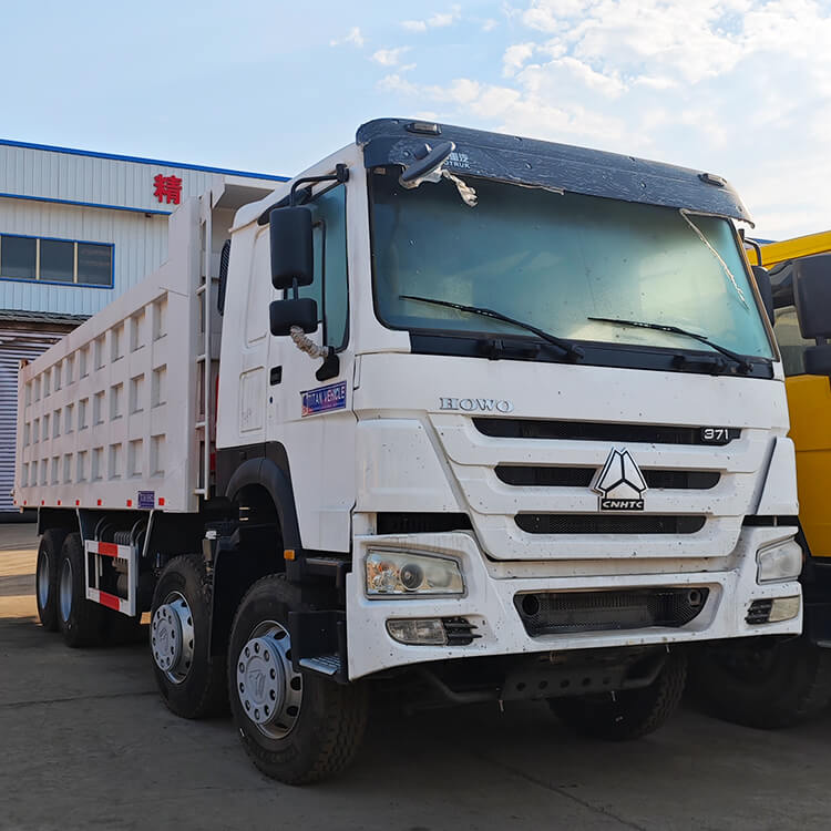 12 Wheeler 8x4 Used Howo Dump Trucks