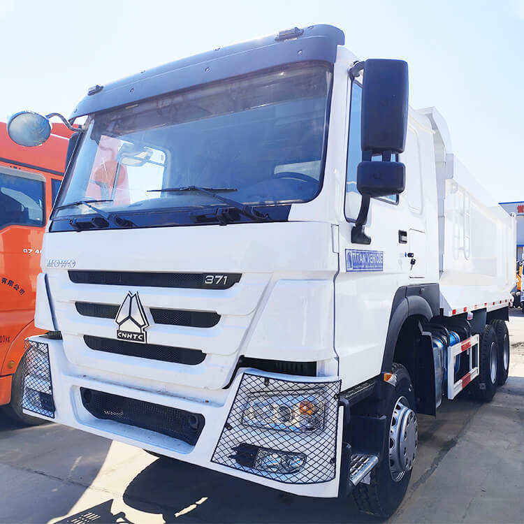 Second Hand Sino Howo 371 Dump Truck