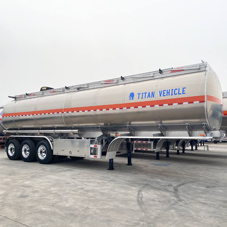 Aluminum Petrol Tanker Trailer