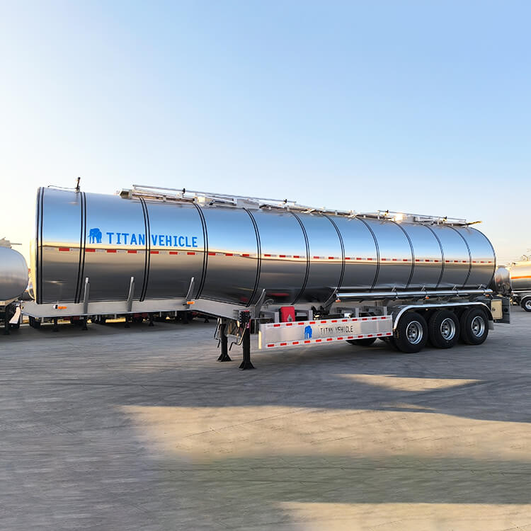 Stainless Steel Tanker Trailer