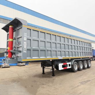 Hydraulic Tractor Tipper Trailer