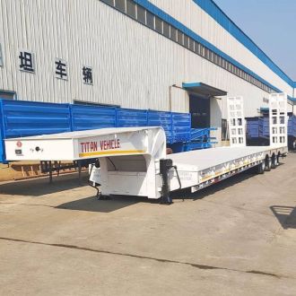 3 Axle Semi Low Bed Trailer