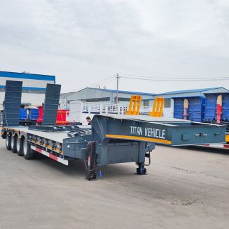 4 Axle 100 T Lowbed Trailer