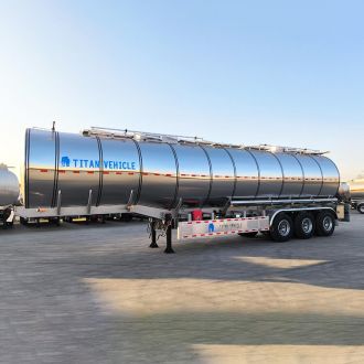Stainless Steel Tanker Trailer