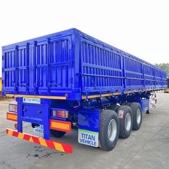 Tri Axle Side Tipper Trailer